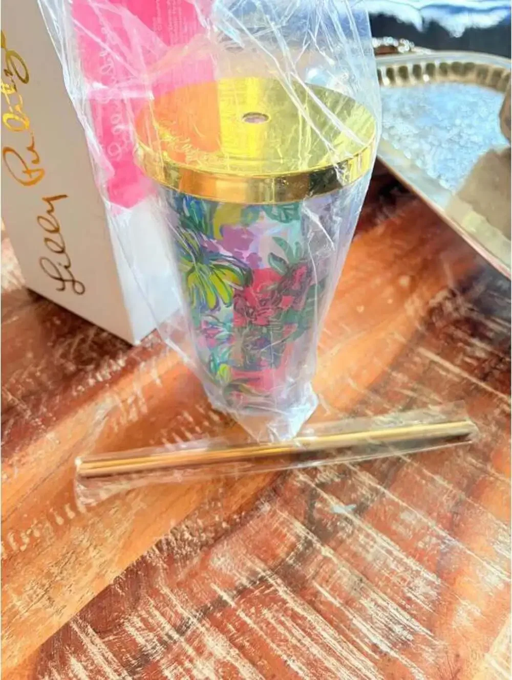 Lilly Pulitzer Mermaid in the Shade Tumbler